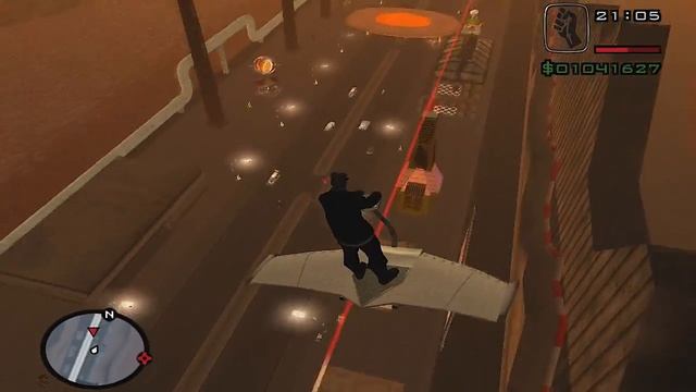 Летаем над Городом на ЛЕТАЮЩЕМ КРЫЛЕ и Бомбим Все Вокруг! [Прохождение GTA Alien City]