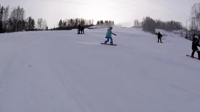 учимся кататься друг у друга