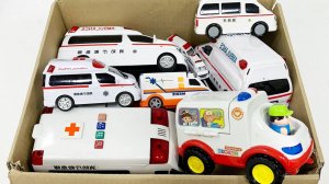 Мультики для малышей. Мини-машины скорой помощи едут по склону. Мультики про машинки.