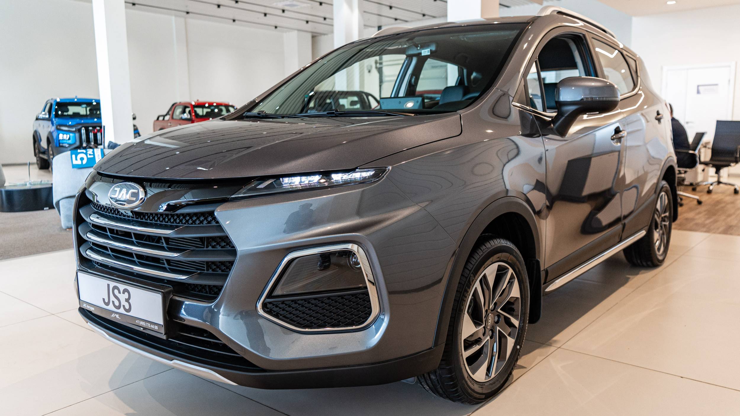 JAC JS3 (LUXURY) Серая платина смотреть онлайн