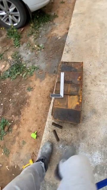 Начинаю делать мангал#мангалсвоимируками # шашлык#ман смотреть онлайн