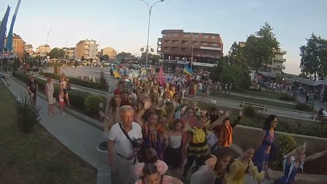 ОРИГИНАЛ! Парад фестиваля "Sunny Smile" Болгария 2016!