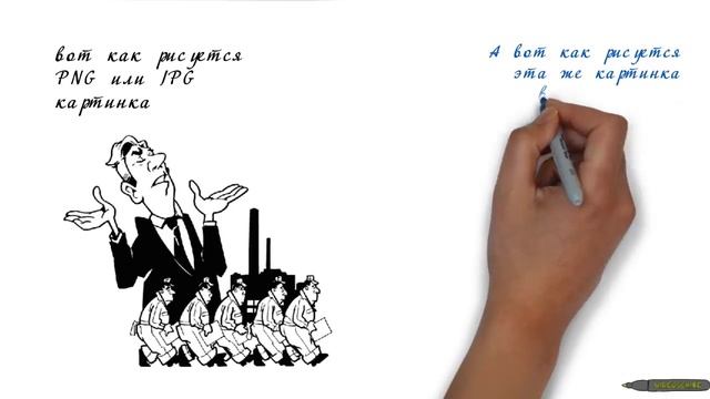 Как рисуется SVG картинка в Saprkol - JPG VS SVG! смотреть онлайн