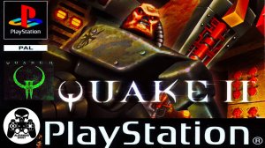 Quake 2 полное прохождение все секреты Very Hard Sony Playstation (PS1)