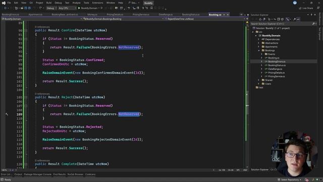22.Defining a dictionary of domain errors смотреть онлайн
