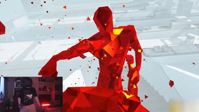 Квикхантик играет в SUPERHOT VR