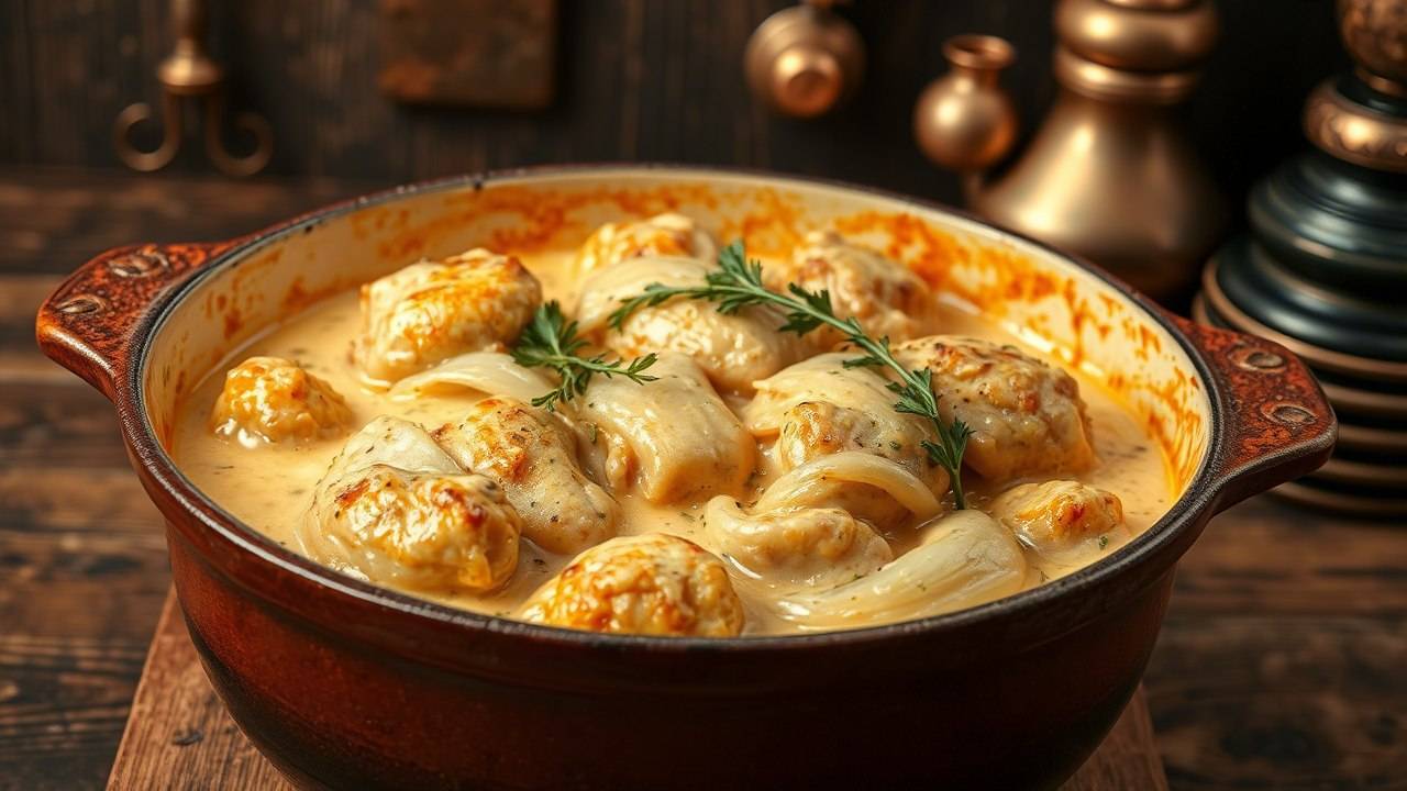 Гедлибже: нежнейшая курочка в ароматном соусе покорит Ваше сердце! смотреть онлайн