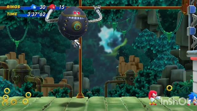 кооп прохождение соник суперстарс sonic sonicthehedgehog knuckles knucklestheechidna