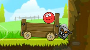 Красный Шар в игре Red Ball 4 Зелёные Холмы Уровни 6-10 Прохождение