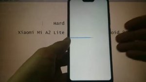 Xiaomi Mi A2 Lite Hard Reset удалить графический ключ