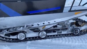 ОБЗОР Самодельного снегохода.