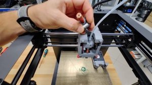 Flashforge AD5M чистка сопла без снятия. Выдавливание + нейло?