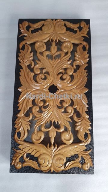 Эксклюзивные резные нарды со сквозной резьбой "Императорские".