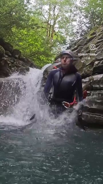 Экстремальный отдых в Сочи, Каньонинг это реальность.