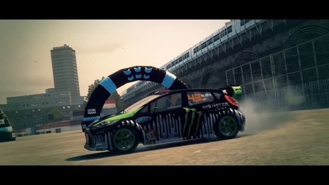DIRT 3, обучение,прыжки,комплекс DC,бэттерси.