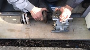 Отключаемая Блокировка на мотороллер   Муравей . Подробно+ тормоза.