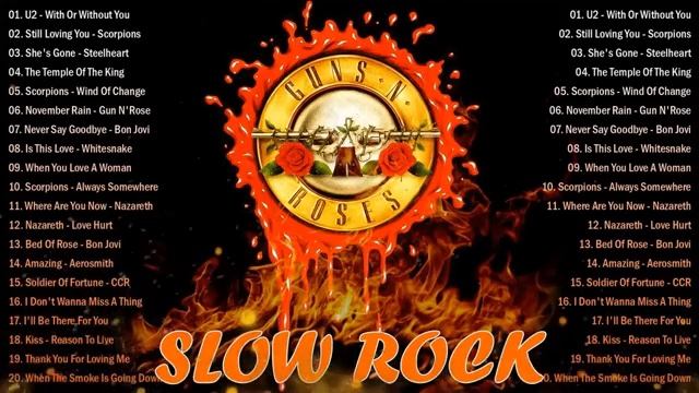 Медленная рок-песня о любви без остановки 70-х, 80-х, 90-х годов смотреть онлайн