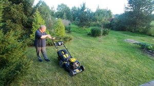 Газонокосилка Champion LM 5346 E Большой обзор от владельца