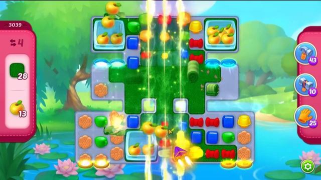 Homescapes Level 3039 Very Hard (No Boosters) /Уровень 3039 Очень Сложный (Без бустеров)  12.08.202