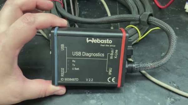 Тестер Webasto 9008487D. Его устройство и работа с блоками управления "по фирме"