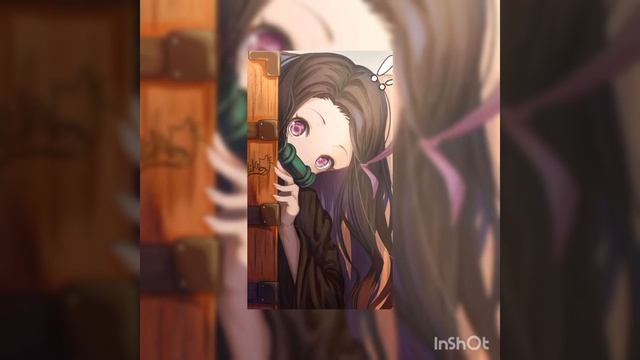 Прикольные обои с Незуко Камадо💟 смотреть онлайн