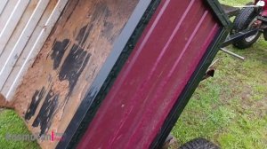 Дешевый прицеп для мотоблока своими руками грузоподъемность 500 кг из задней балки ВАЗ