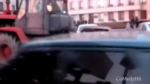 Приколы на тракторах -  Смотреть приколы про ТРАКТОРА