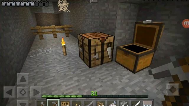 Кошмарное выживание Minecraft Pe 0.14.3 Part 13