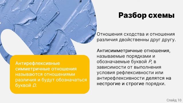 Классификация нечетких отношений