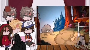 Реакция гравити Фолз на тик ток//1часть//Gravity Falls react to tik tok//chapter 1//
