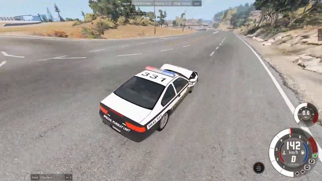 ЯПОНСКАЯ ПОГОНЯ В БИМКЕ ПО СЕТИ! СНЕГОВИКИ НАВОДЯТ СУЕТУ! | BeamMP