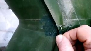 Ремонт лодок ПВХ: СОВЕТ расхождение швов | Устранение утечки воздуха в перекрестиях швов