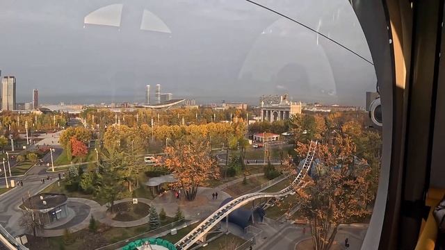 Канатная дорога на ВДНХ 2025 - 4K, она нас поразила! смотреть онлайн