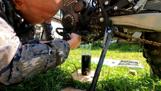 Замена масла на мотоцикле Sport 003 175FMM: Полный ТЕХОСМОТР ?