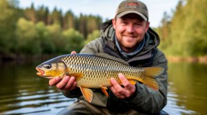 Ловлю карася на удочку в мае