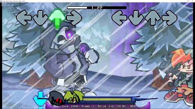 фнф против дасттэйл лучшие друзья  Friday Night Funkin Dusttale Best Friends: Demo