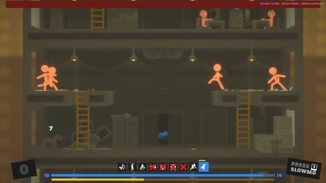 Эх работа. Stick it to the stickman demo смотреть онлайн