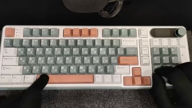 Звуковой тест/Sound Test Тайпинг/Typing Royal Kludge RK-S98 #asmr