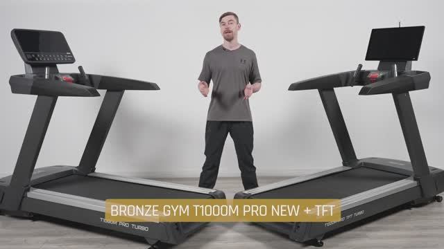 Bronze Gym T1000M PRO и T1000M PRO TFT — Обзор беговых дорожек