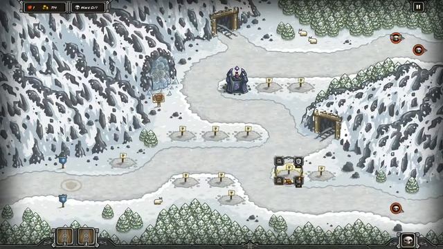 Немного домашнего Kingdom Rush #3. Испытания. Icewind Pass, Iron. смотреть онлайн