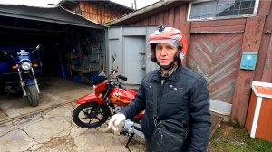 Индийский мотоцикл TVS HLX 150X. Обзор Андрея Виноградова (г. Златоуст). Часть 3. Первый запуск.