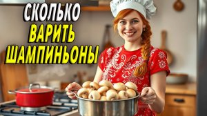 Сколько Варить Шампиньоны
