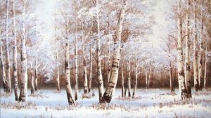 Белая берёза под моим окном. Есенин Сергей