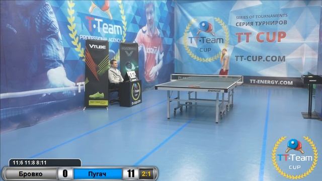Бровко - Пугач. 15 февраля 2017 TT Cup смотреть онлайн