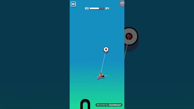 Играем в игру Sticman hook!