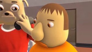 Ребенок Балди - Фильм ( Балдик Подряд Baldis Basics Plus Чумной Доктор 3D Анимация)