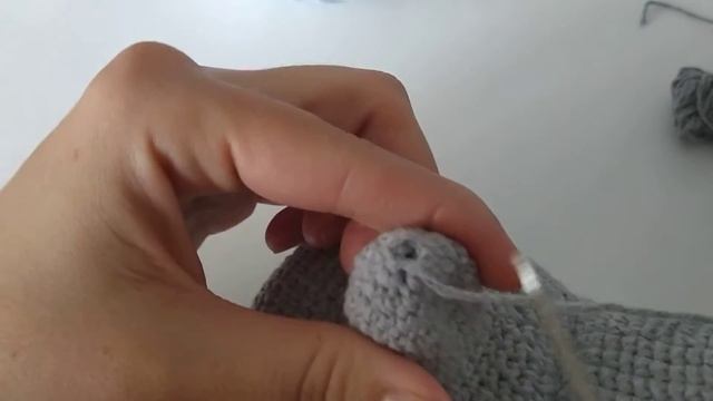 Как стянуть отверстие крючком