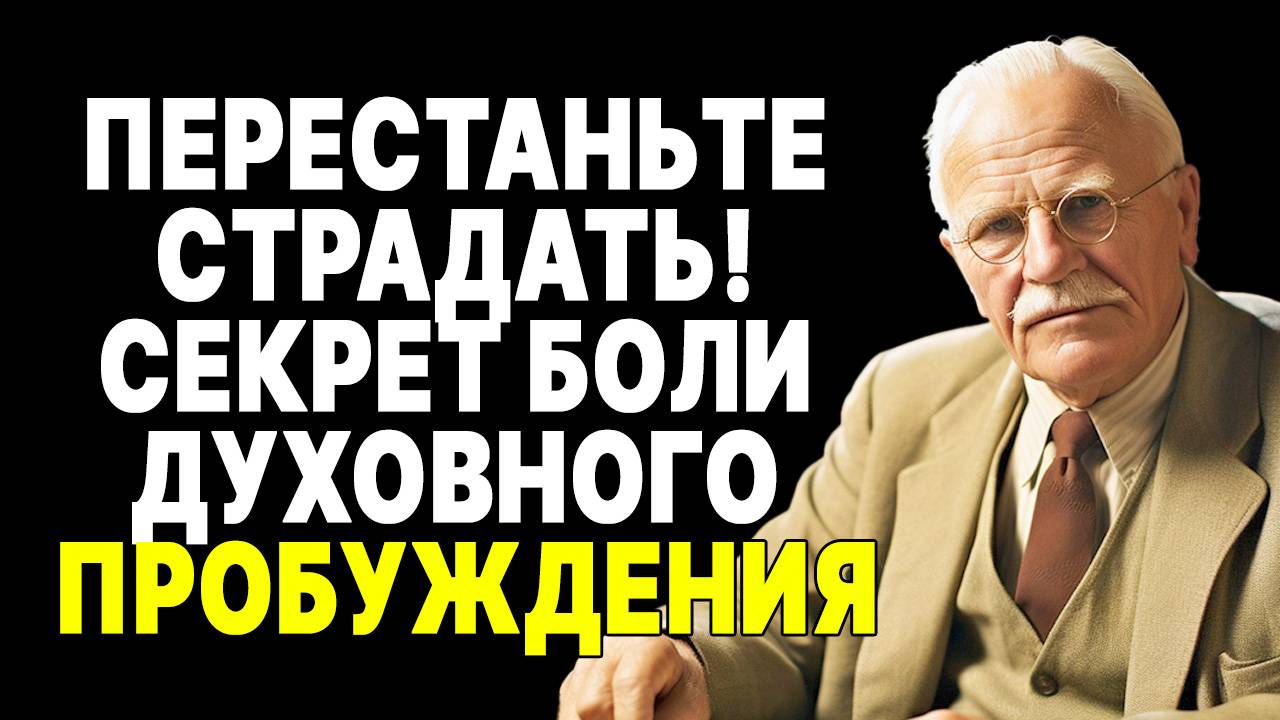 Странная причина, по которой духовно пробужденные люди страдают больше, чем обычные люди | КАРЛ ЮНГ смотреть онлайн
