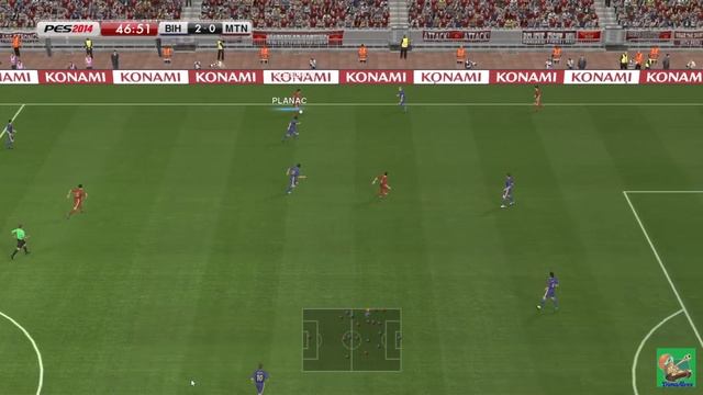 PES 2014. Bosnia - Montenegro смотреть онлайн