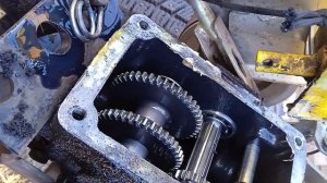 замена прокладки на КПП мотоблоке хутер